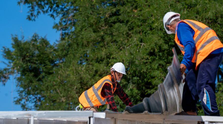 Professional metal roof installation in Berwick, LA